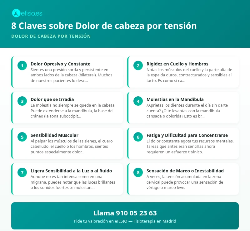 Cervicalgia y Dolor de Cabeza Post-Estudio: Rompe la TensiĂłn