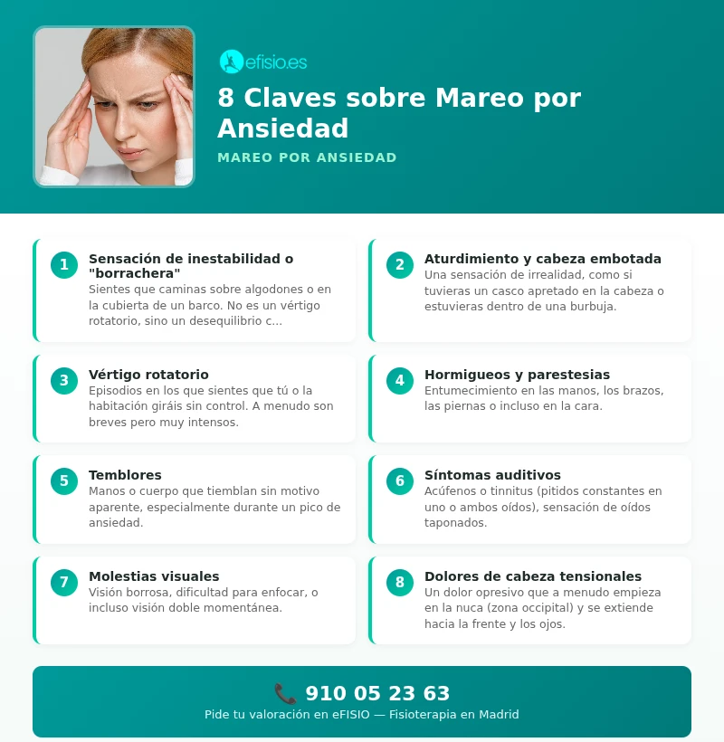 Ansiedad, tensión y mareos: La conexión mente-cuerpo