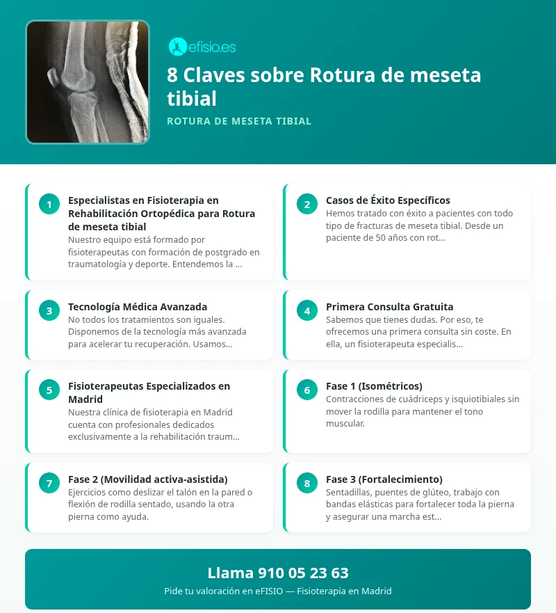 Dolor persistente tras fractura de meseta tibial