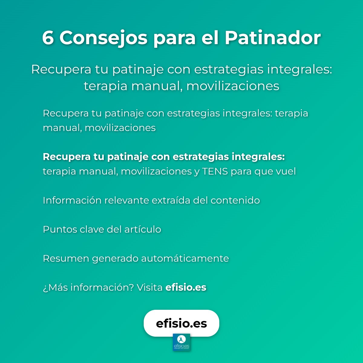 6 Consejos para el Patinador