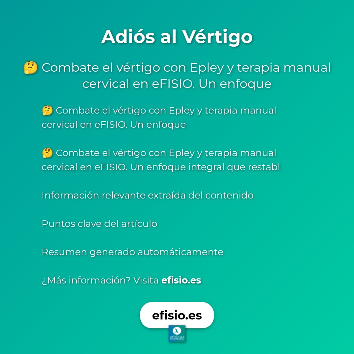 Imagen resumen sobre Adiós al Vértigo