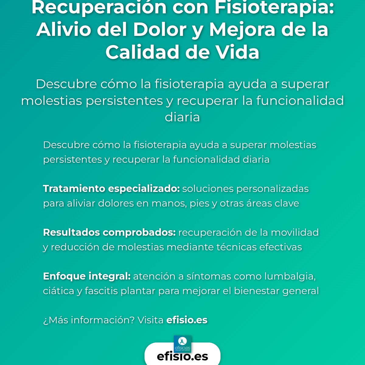 Imagen resumen sobre Alivio del Dolor: Un Viaje de Recuperación con Fisioterapia