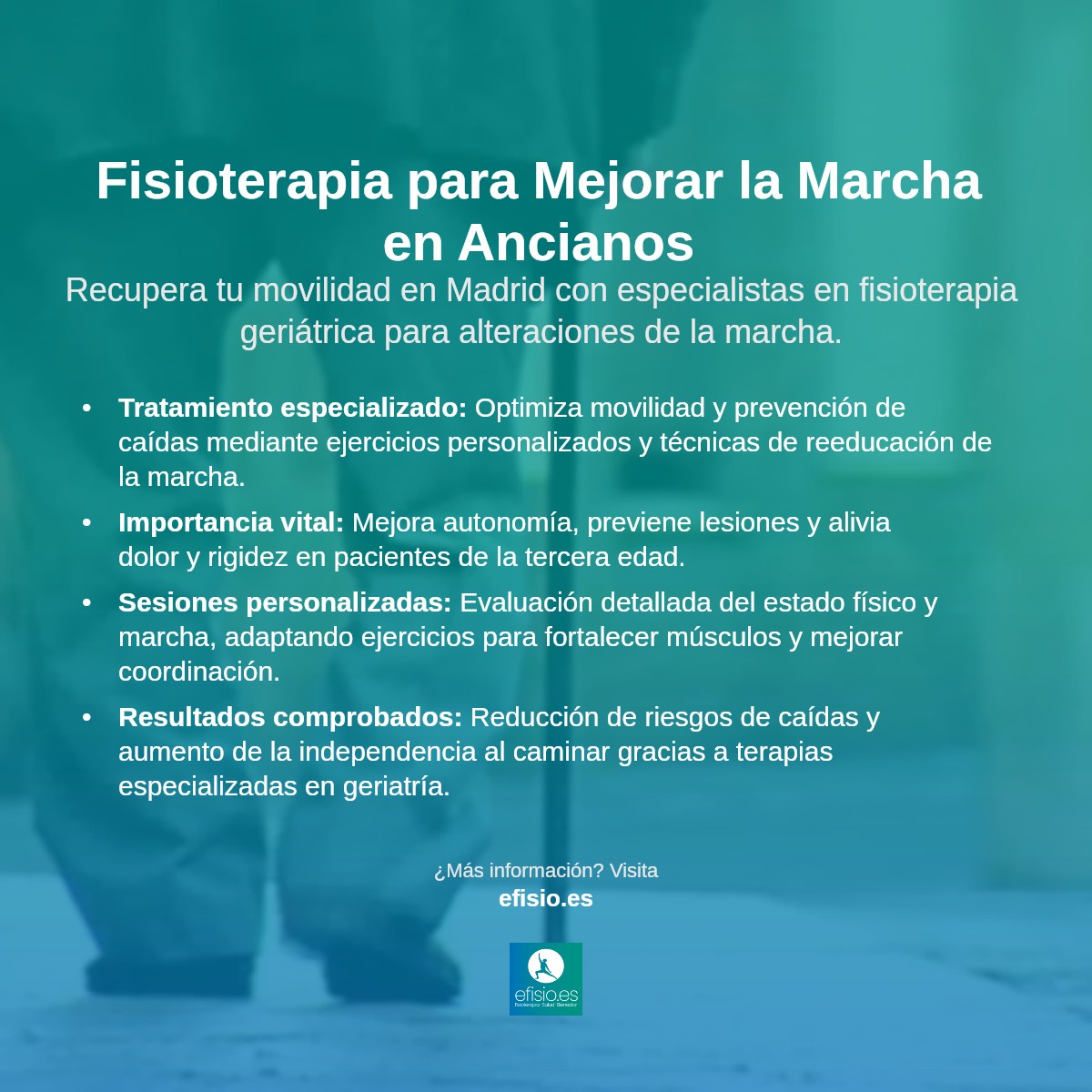 Imagen resumen sobre Alteraciones de la marcha en ancianos