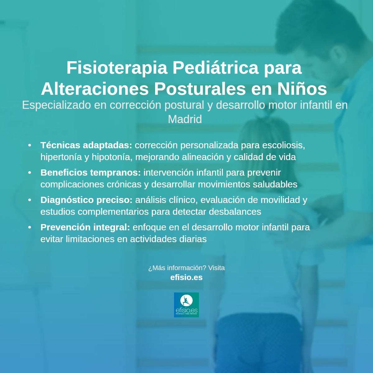 Imagen resumen sobre Alteraciones Posturales en Niños