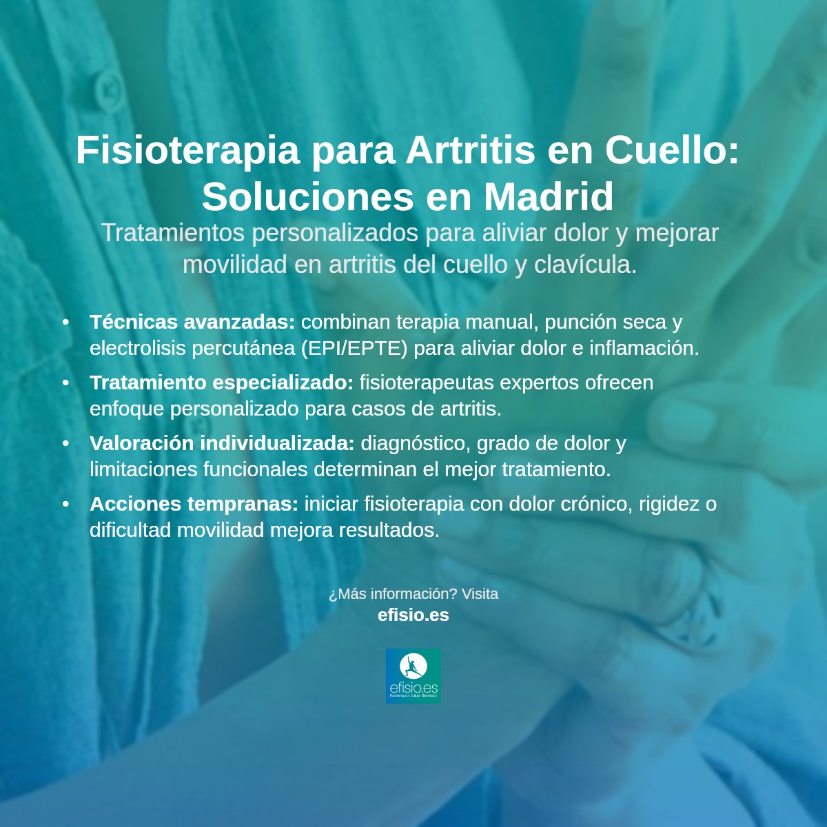 Imagen resumen sobre Artritis en Cuello y Clavícula