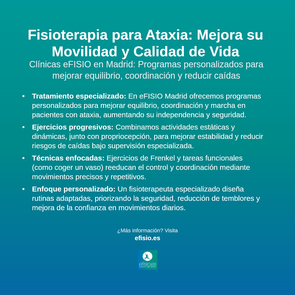 Imagen resumen sobre Ataxias