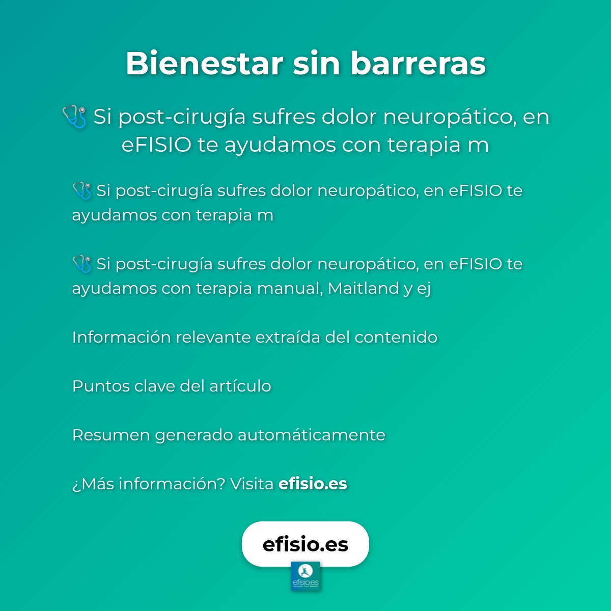 Bienestar sin barreras