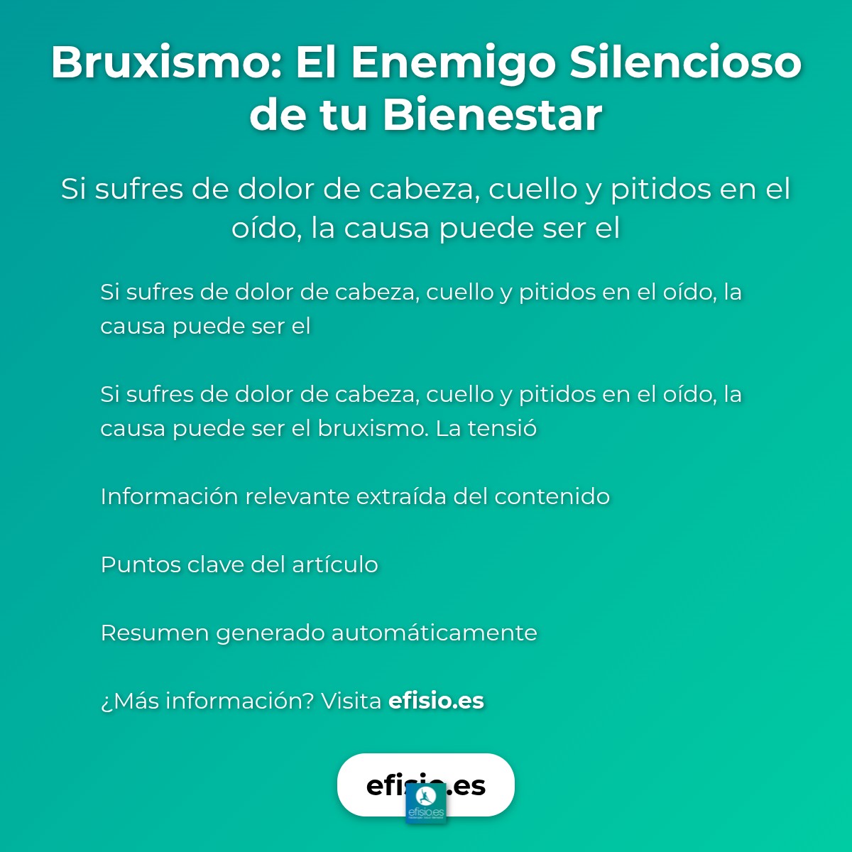 Bruxismo: El Enemigo Silencioso de tu Bienestar
