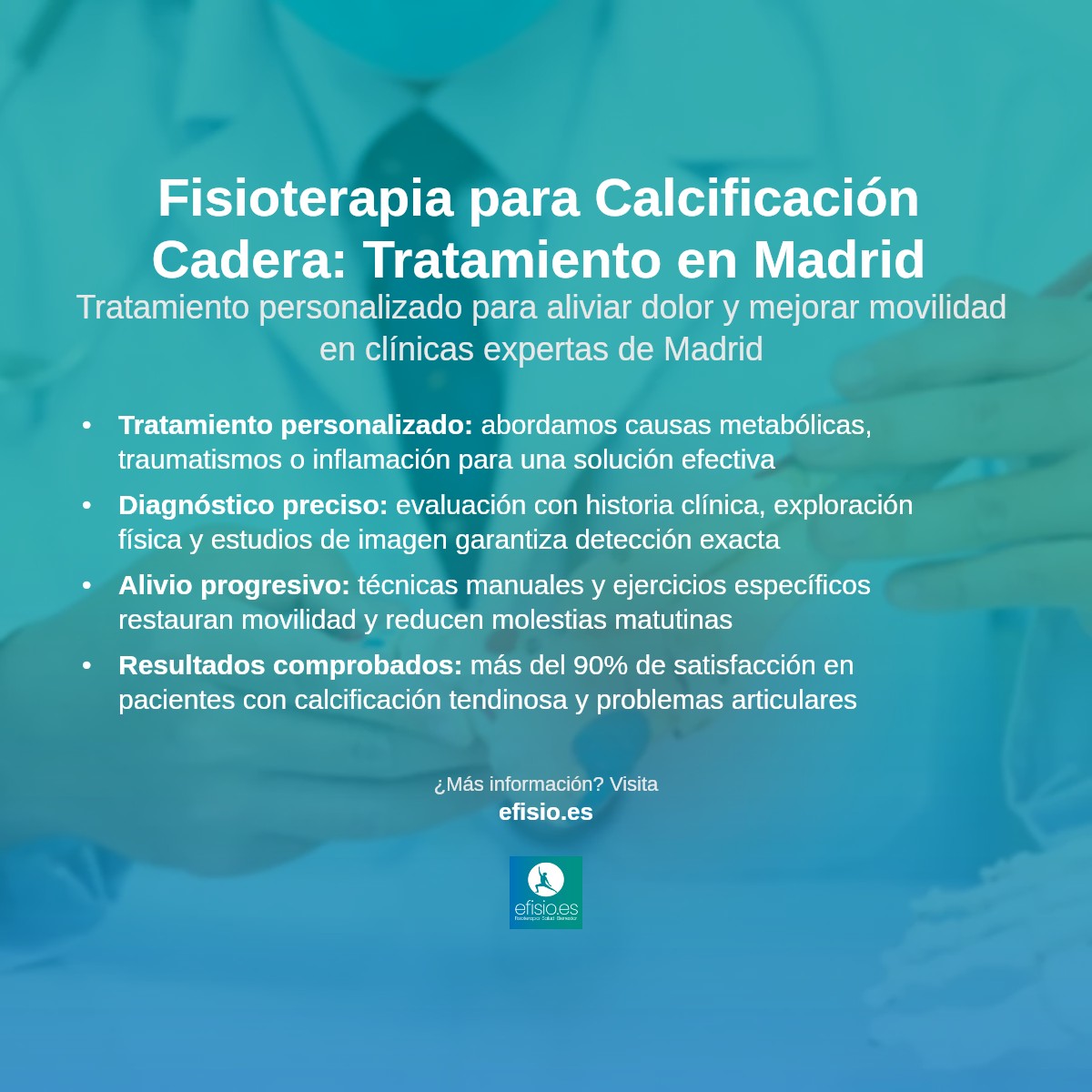 Imagen resumen sobre Calcificación cadera