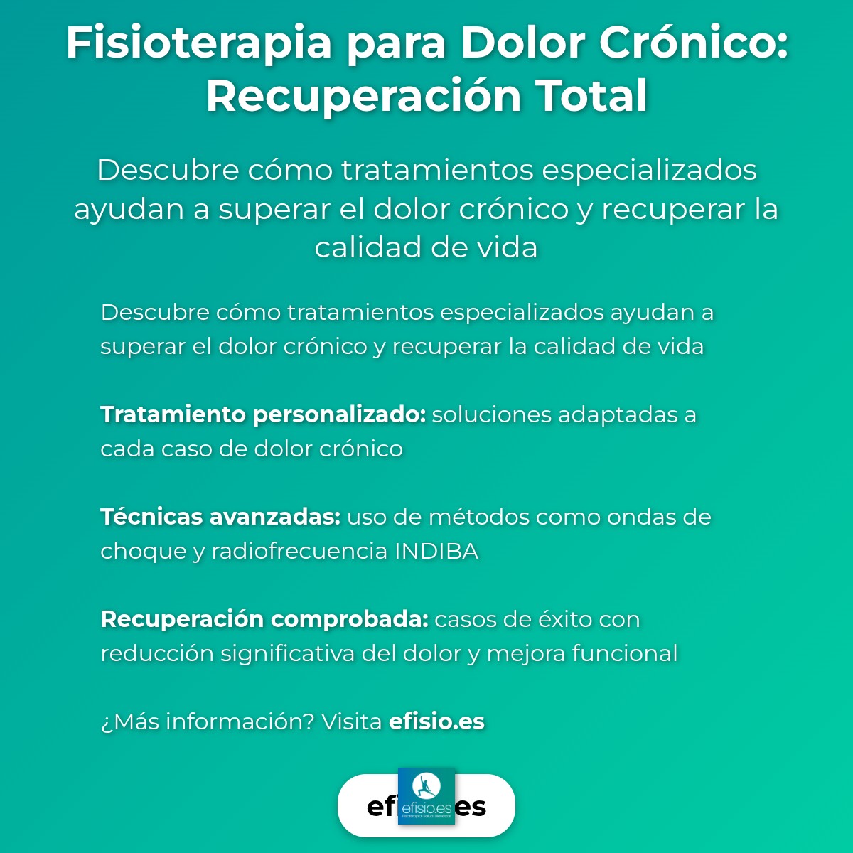 Imagen resumen sobre Caso de Éxito Fisioterapia: Dolor Crónico y Recuperación