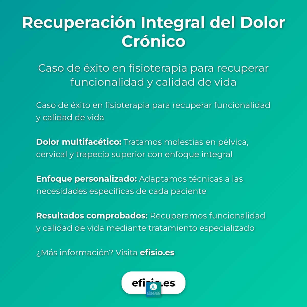 Imagen resumen sobre Caso de Éxito Fisioterapia: Recuperación Integral del Dolor