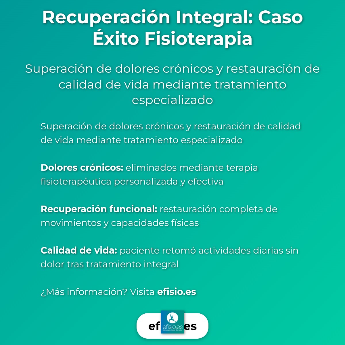 Imagen resumen sobre Caso de Éxito Fisioterapia: Recuperación Integral