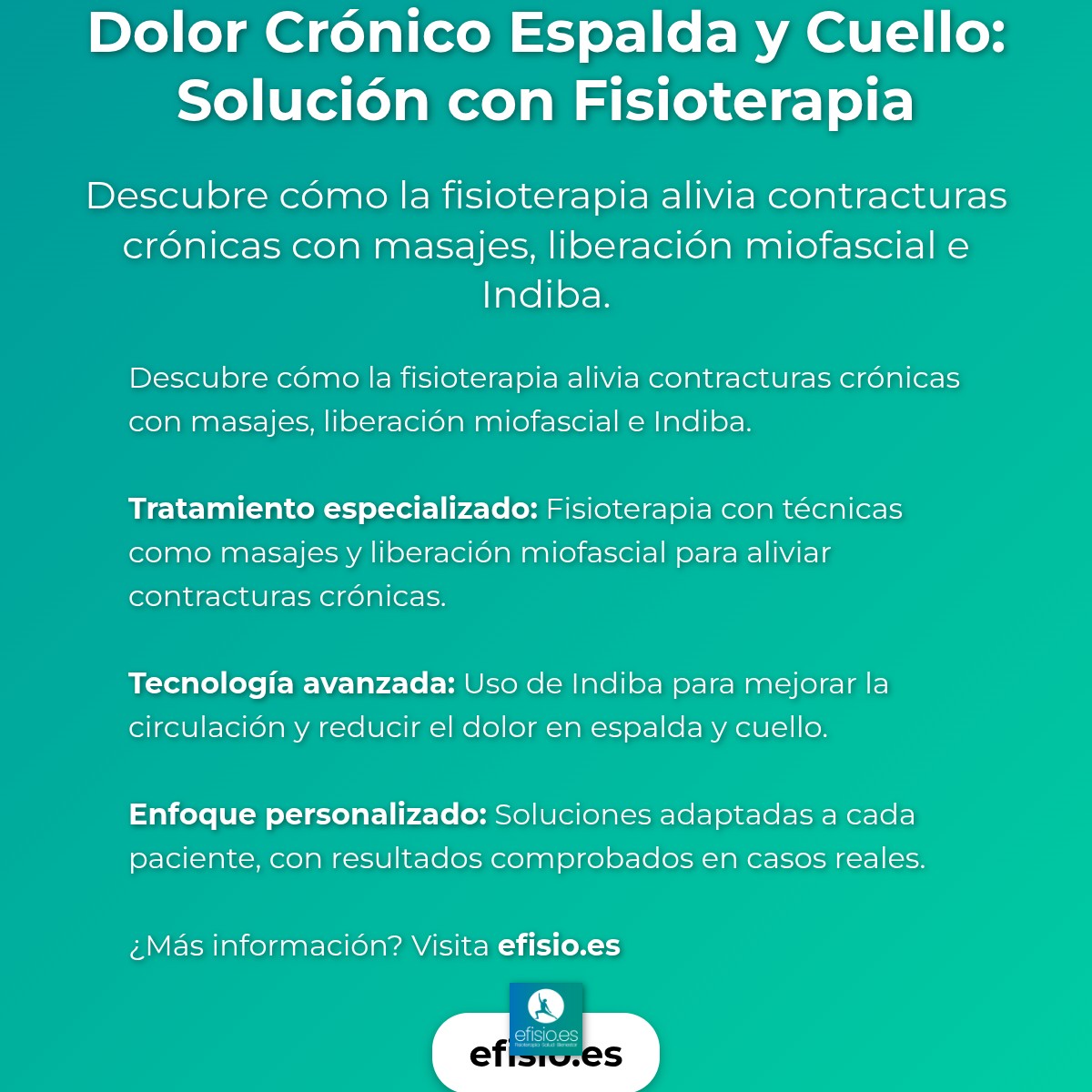 Imagen resumen sobre Caso Éxito: Dolor Crónico Espalda y Cuello
