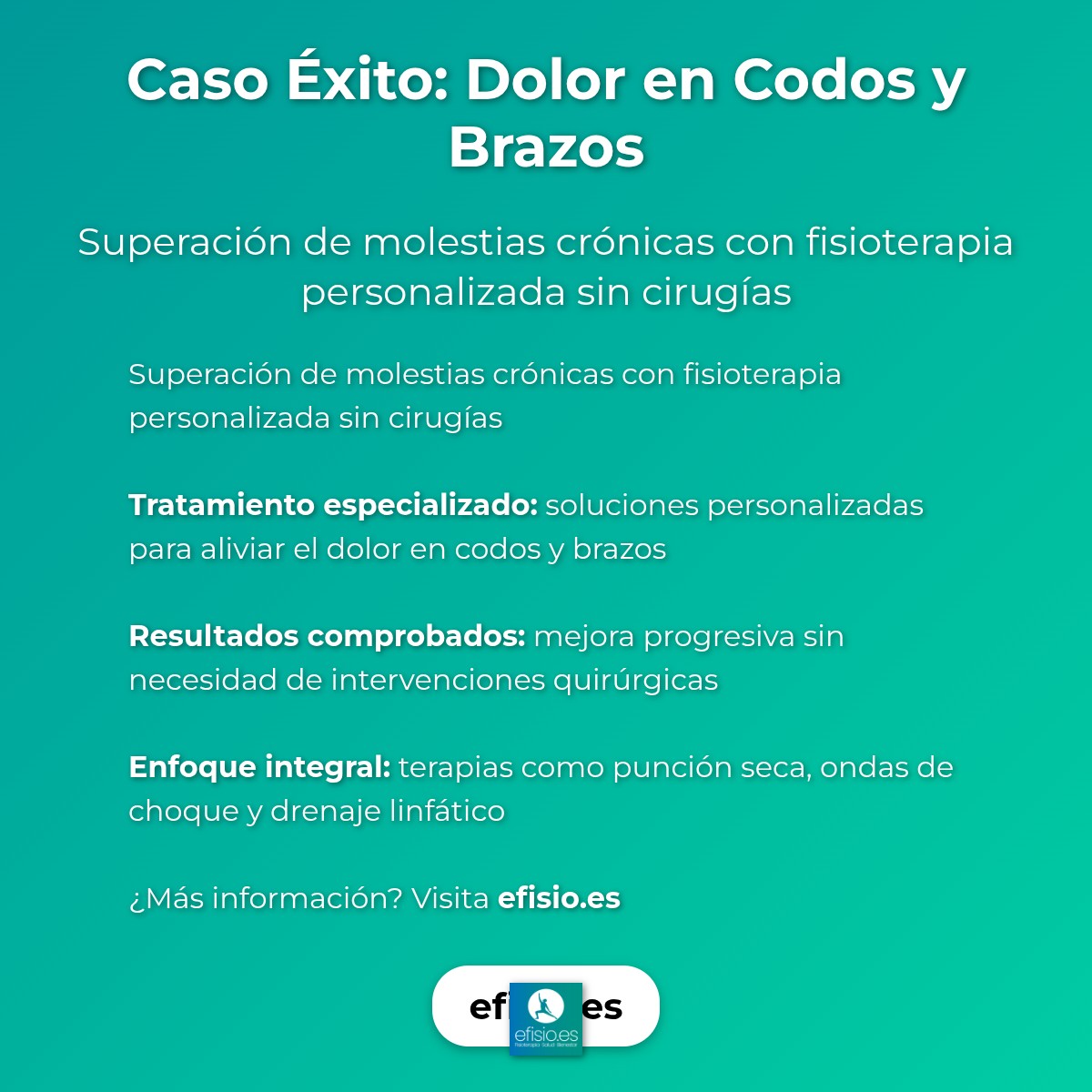Imagen resumen sobre Caso Éxito: Dolor en Codos y Brazos