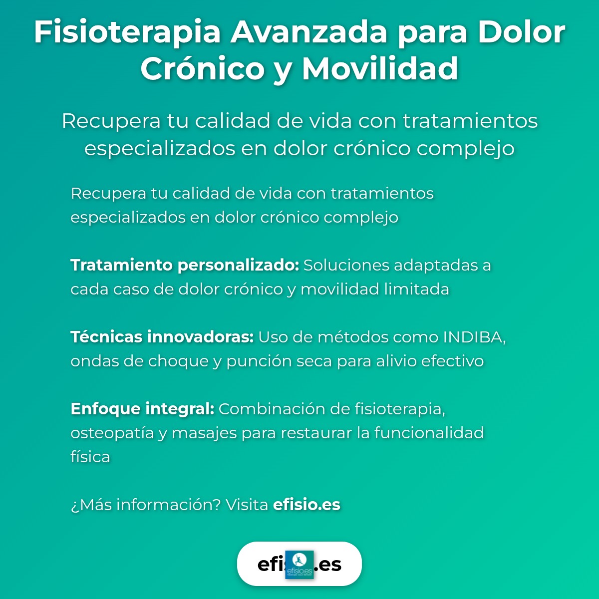 Imagen resumen sobre Caso Éxito Fisioterapia: Dolor Crónico y Movilidad