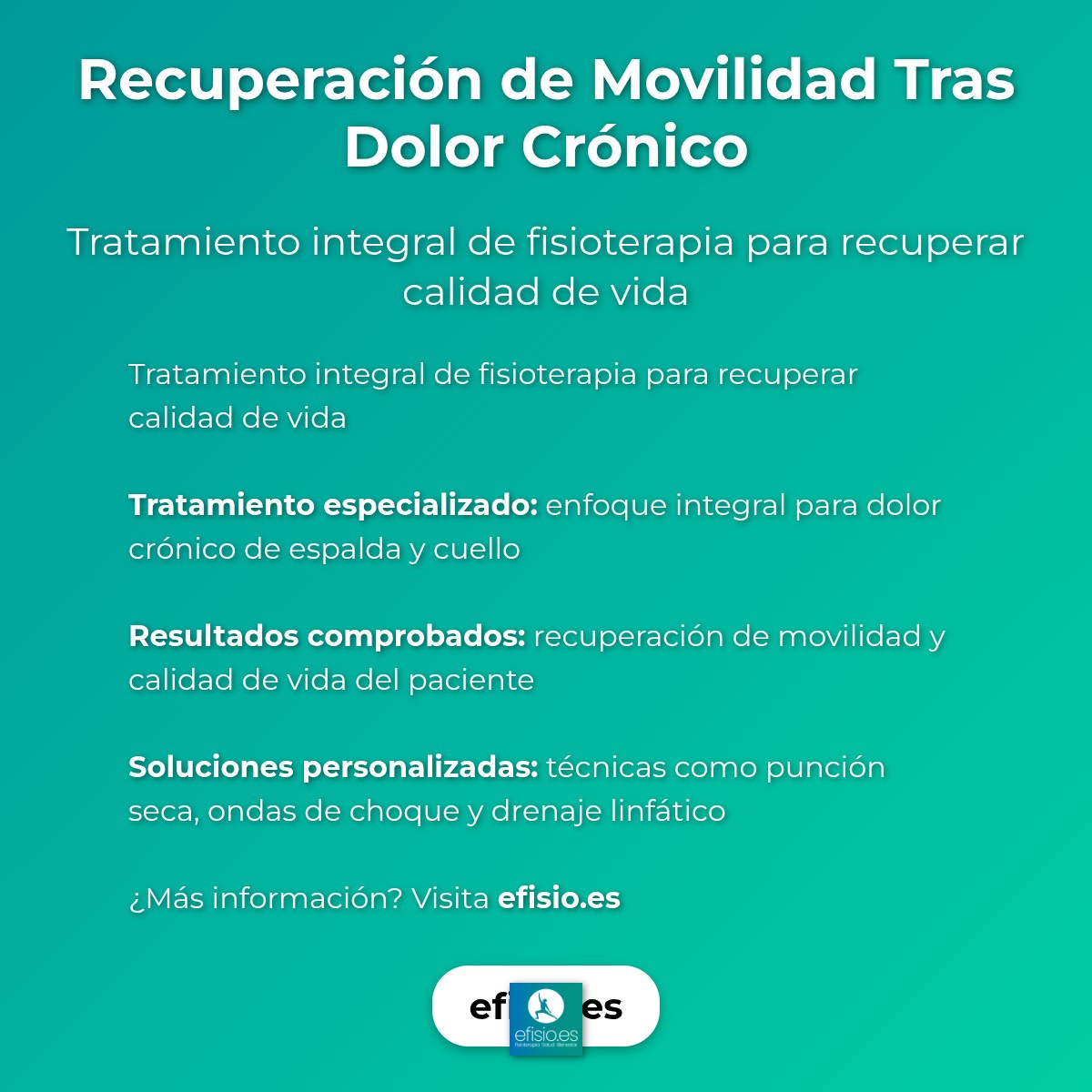 Imagen resumen sobre Caso Éxito Fisioterapia: Dolor Crónico y Movilidad Recuperada