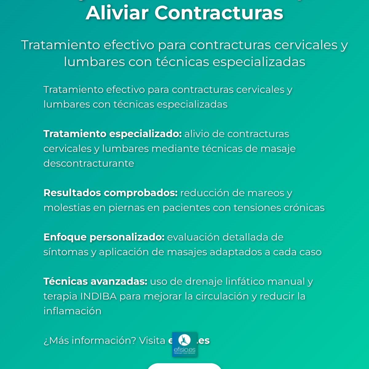 Imagen resumen sobre Caso Éxito: Masaje Descontracturante para Contracturas
