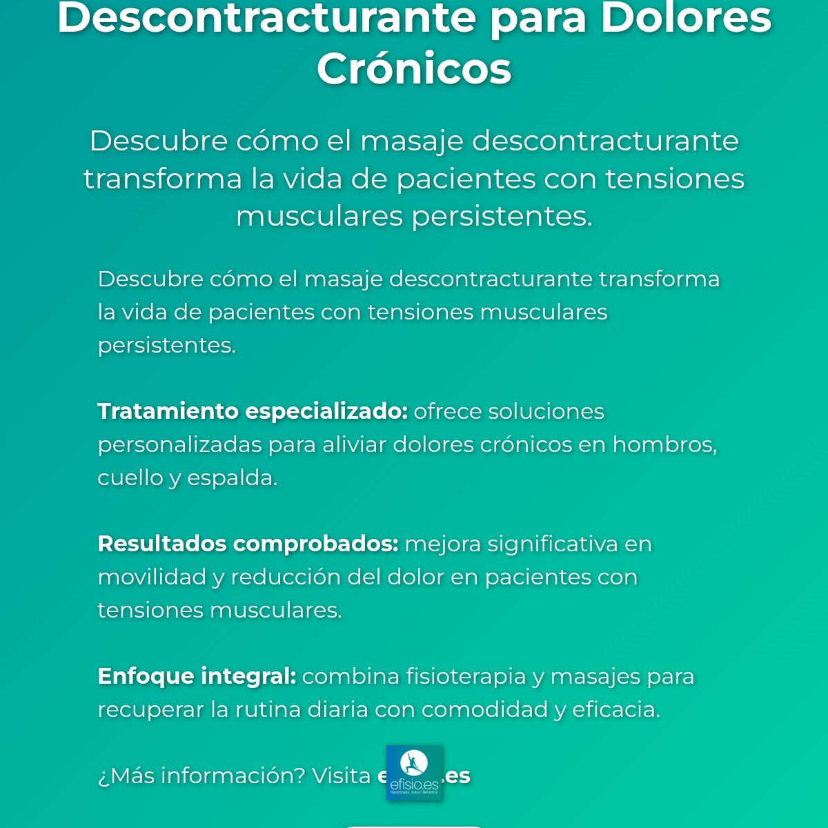 Imagen resumen sobre Caso Éxito: Masaje Descontracturante para Dolores Crónicos