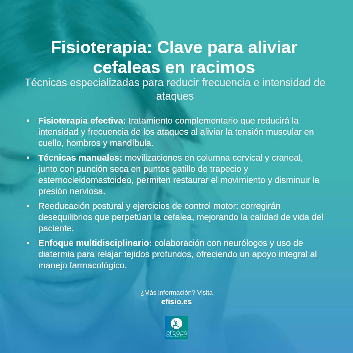 Imagen resumen sobre Cefalea en racimos