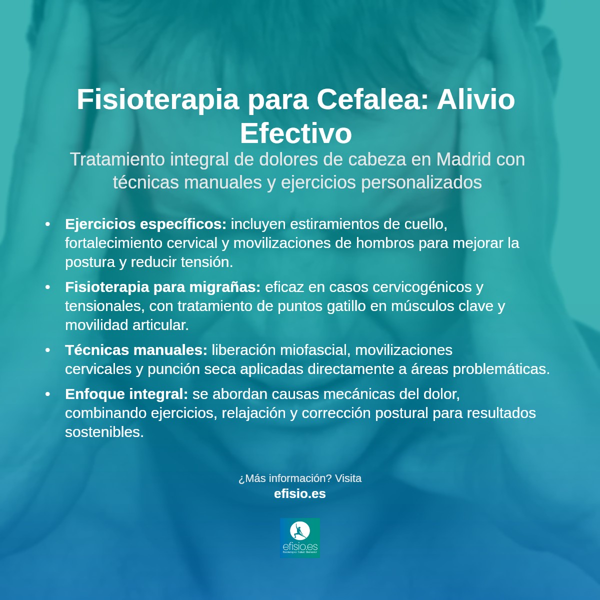 Imagen resumen sobre Cefalea