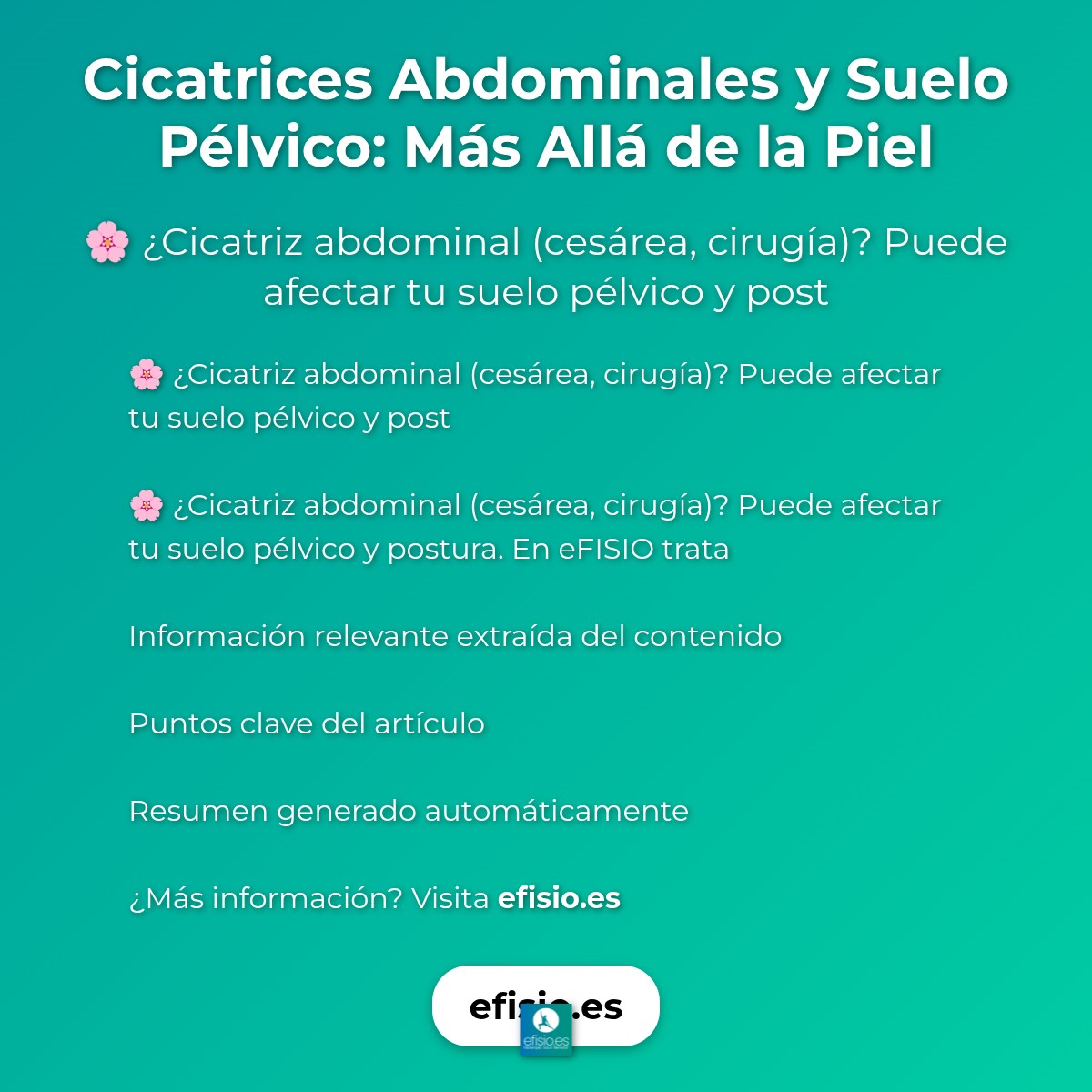 Cicatrices Abdominales y Suelo Pélvico: Más Allá de la Piel