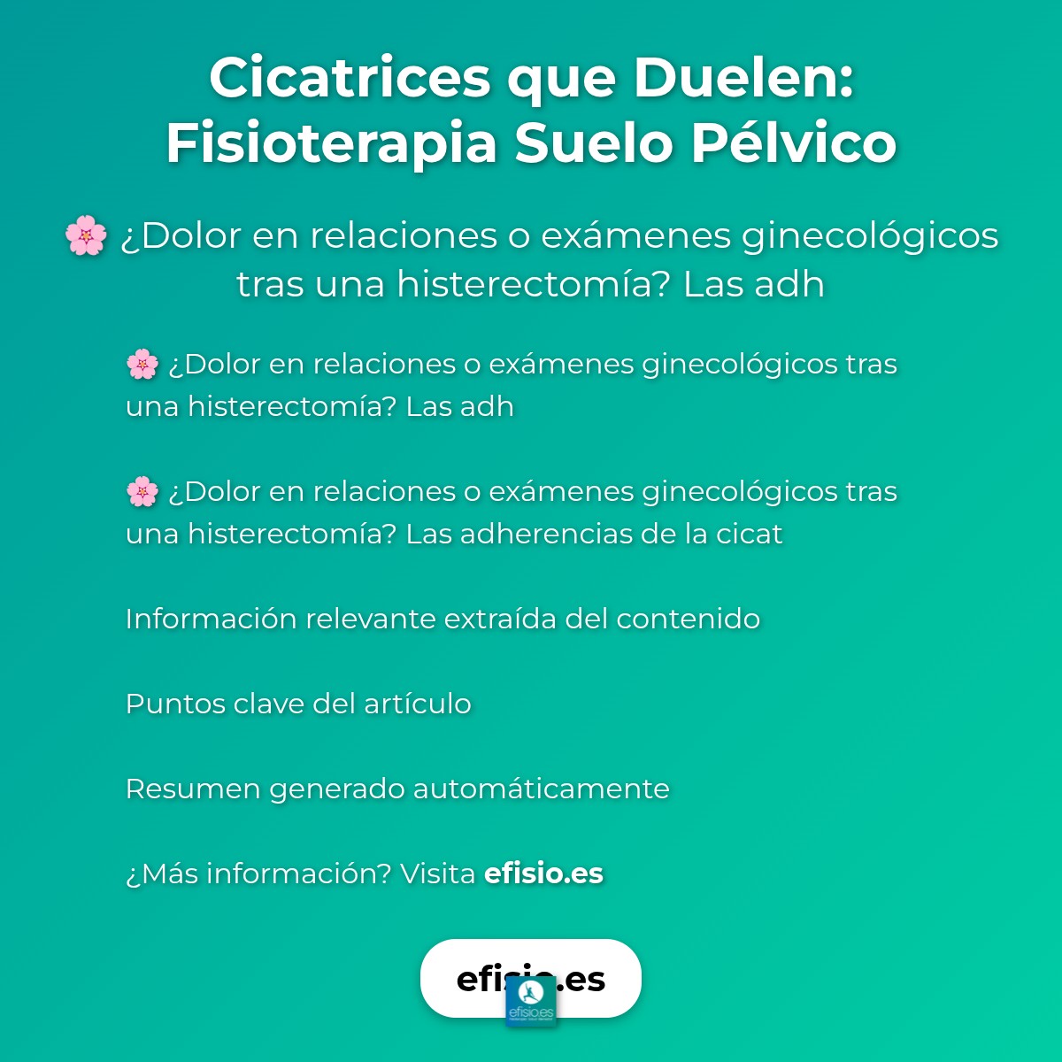 Cicatrices que Duelen: Fisioterapia Suelo Pélvico