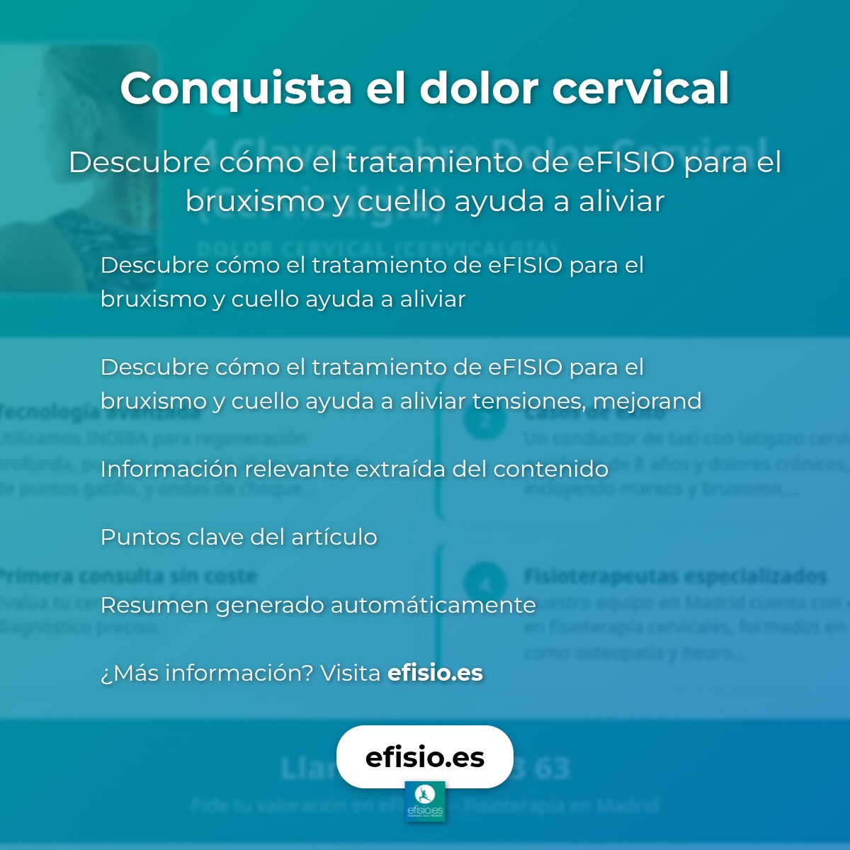 Conquista el dolor cervical