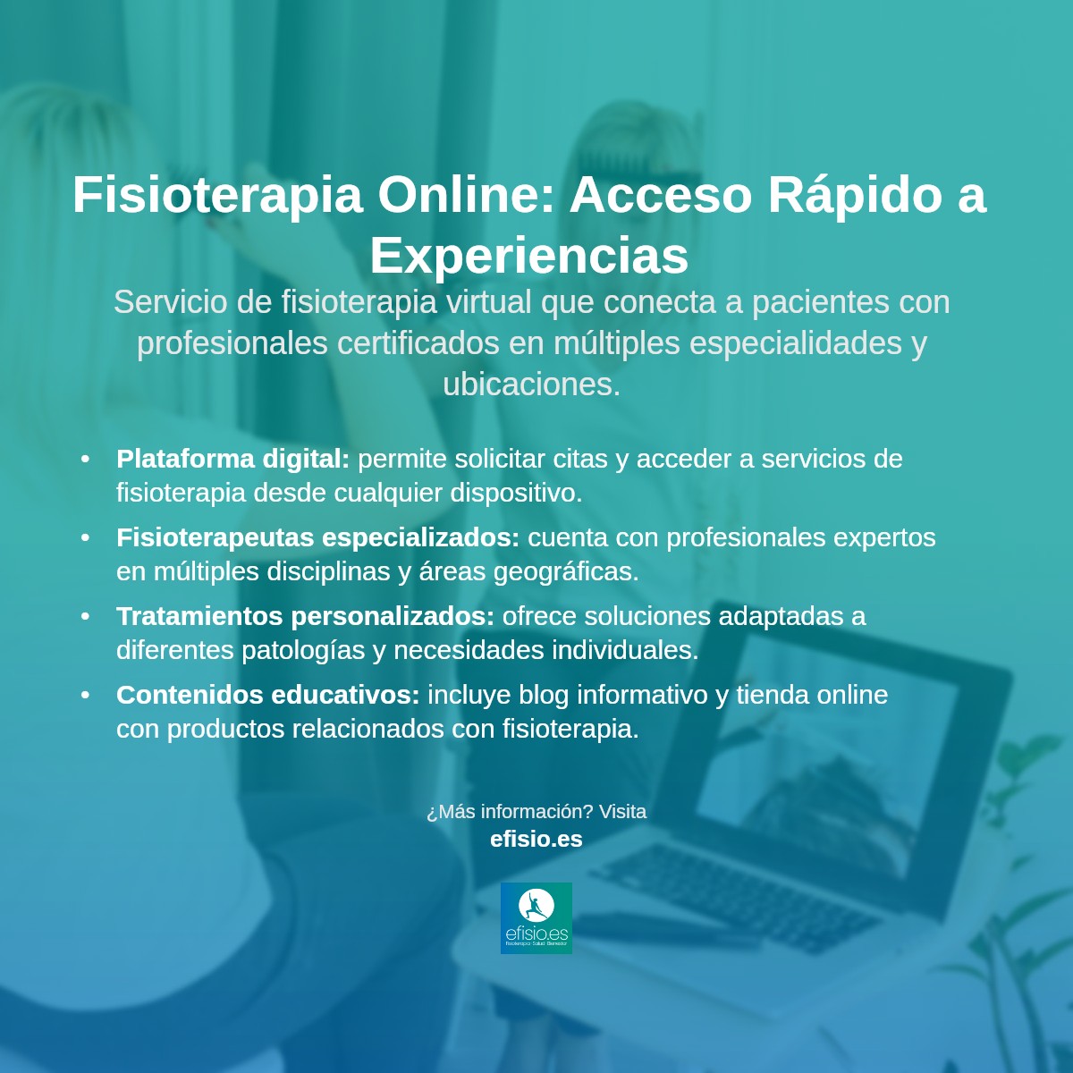 Imagen resumen sobre Consulta Fisioterapia Online