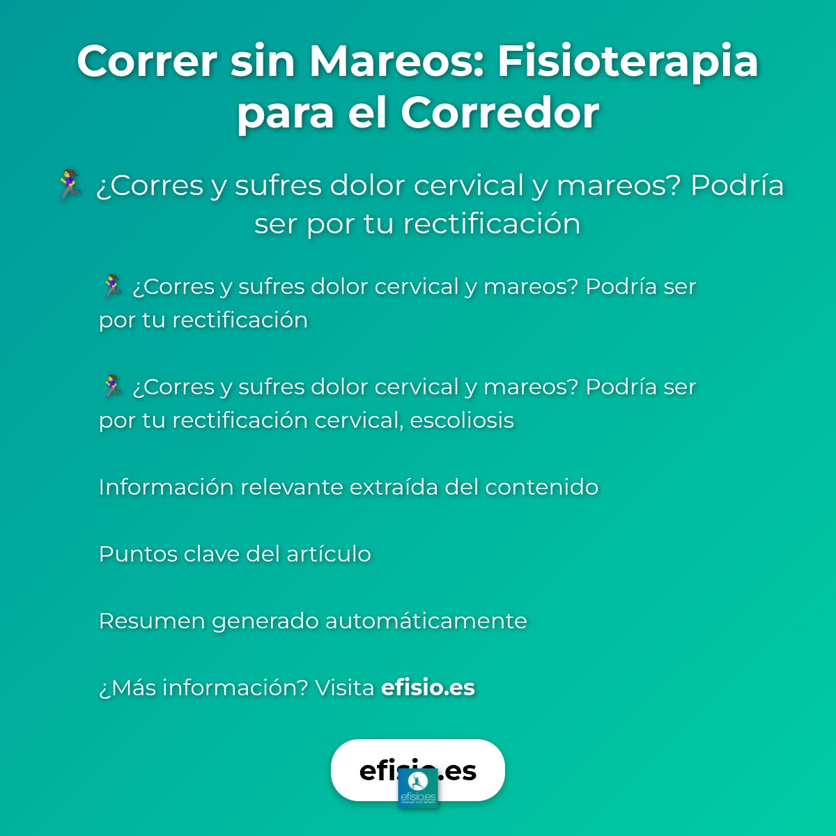 Correr sin Mareos: Fisioterapia para el Corredor