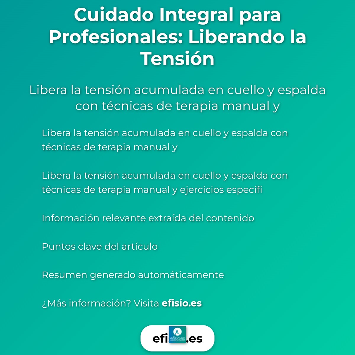 “Músculo Bloqueado”: Cómo Liberar la Tensión