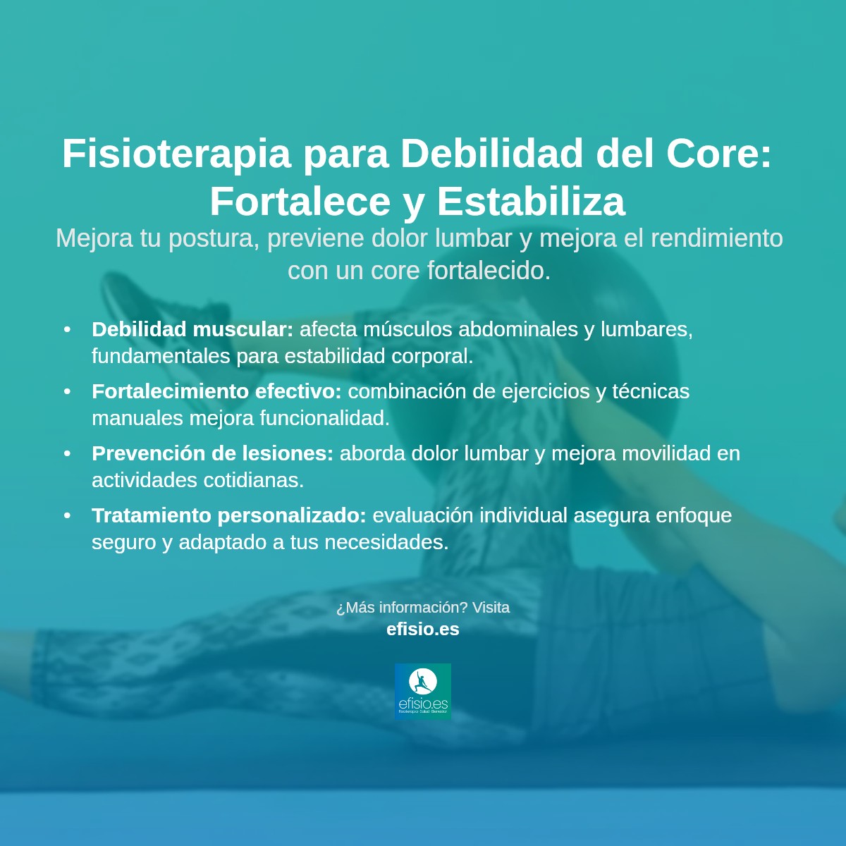 Imagen resumen sobre Debilidad del core central