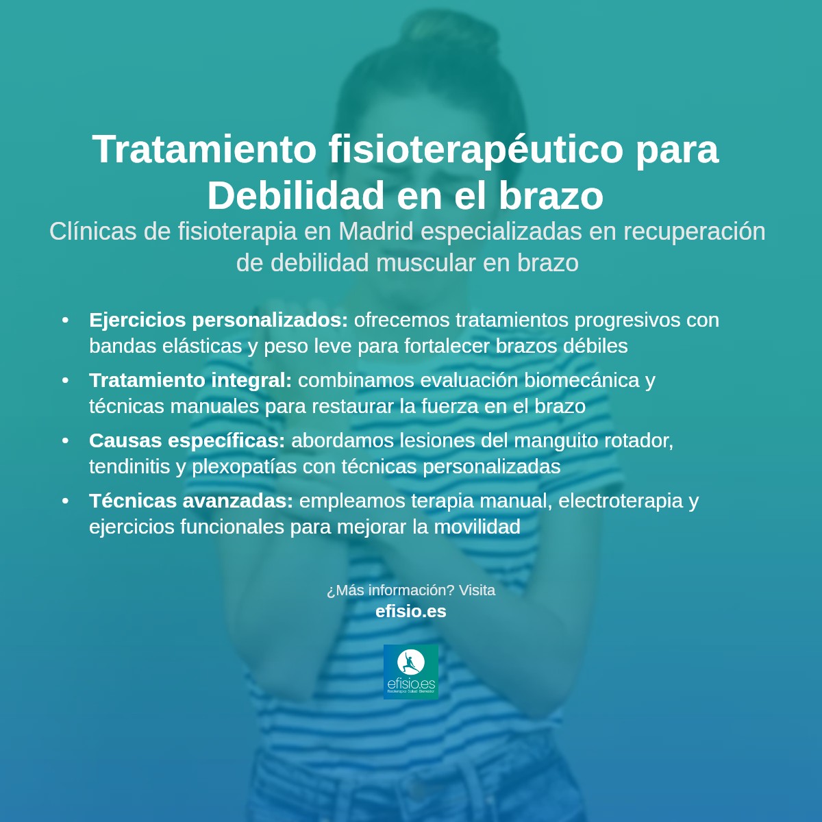 Imagen resumen sobre Debilidad en el brazo