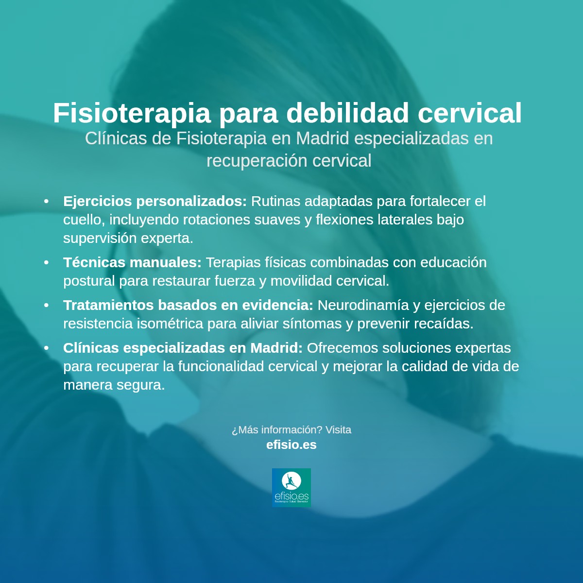 Imagen resumen sobre Debilidad en el cuello