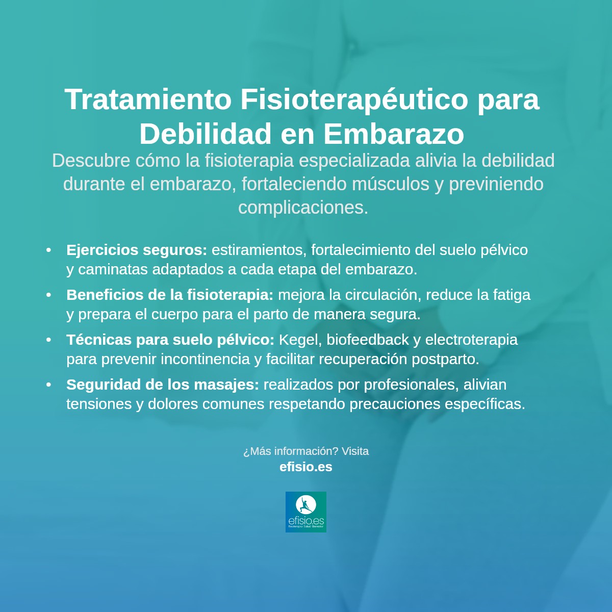 Imagen resumen sobre Debilidad en el embarazo