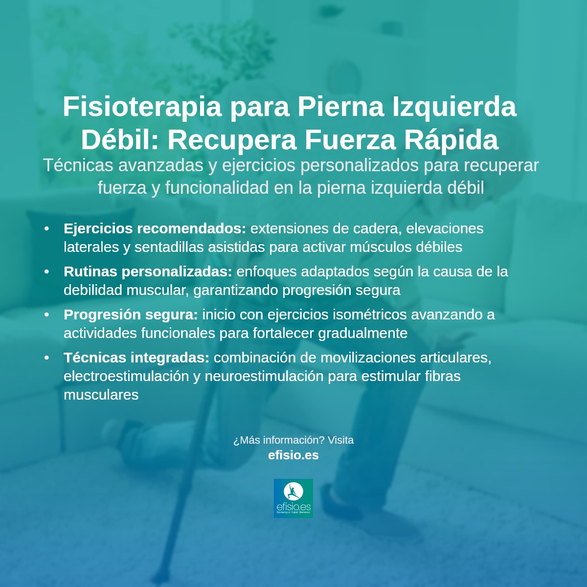 Imagen resumen sobre Debilidad en la pierna izquierda