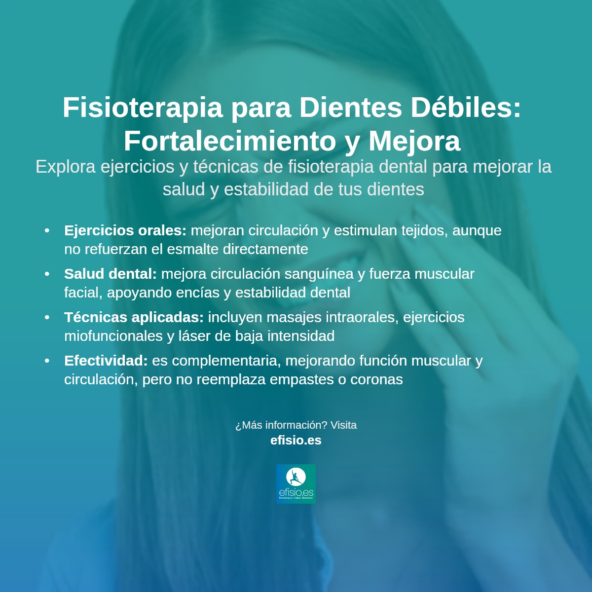 Imagen resumen sobre Debilidad en los dientes