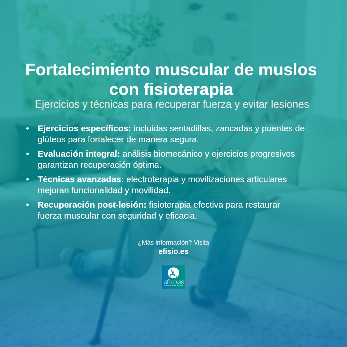 Imagen resumen sobre Debilidad en los muslos