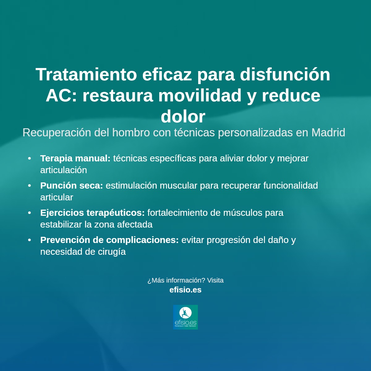 Imagen resumen sobre Disfunción de la Articulación Acromioclavicular