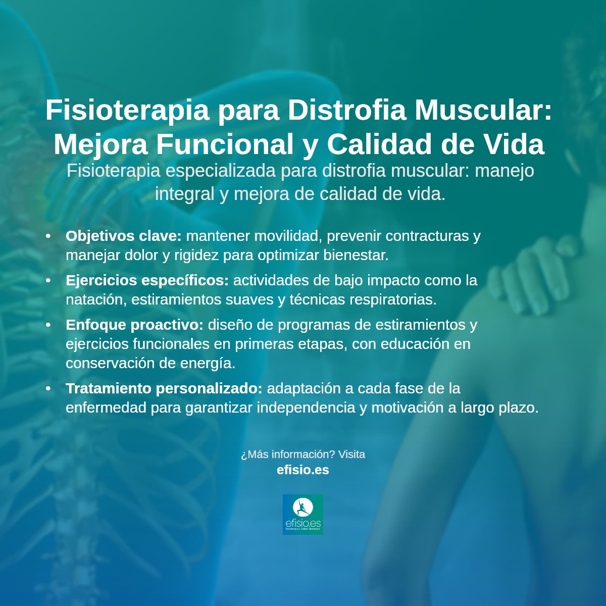 Imagen resumen sobre Distrofia Muscular