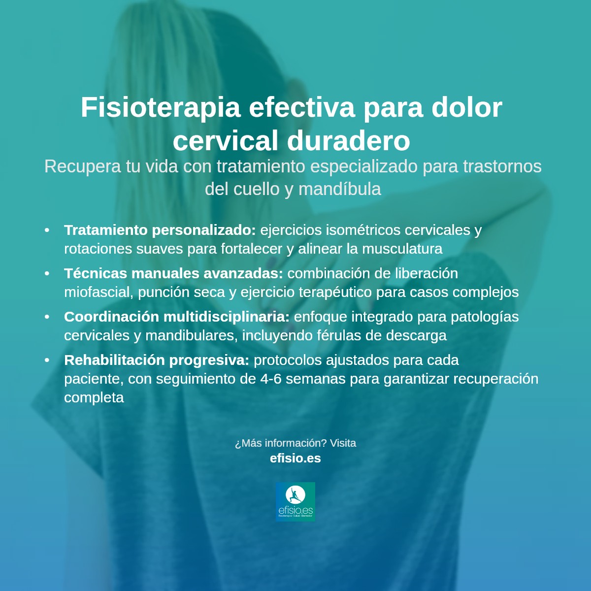 Imagen resumen sobre Dolor Cervical (Cuello)