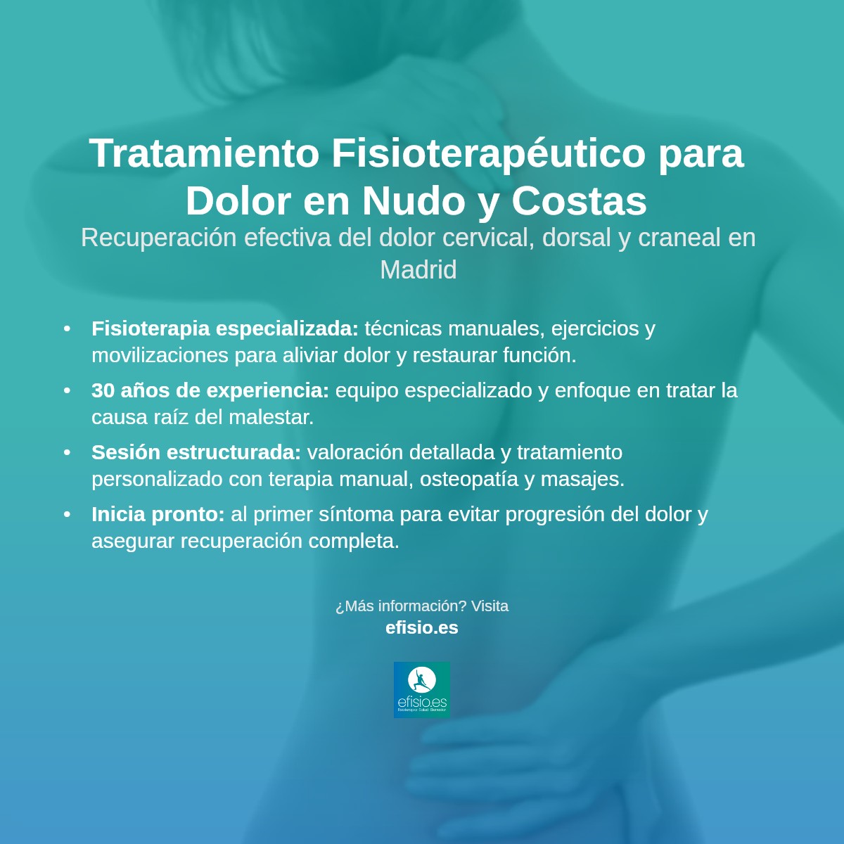 Imagen resumen sobre Dolor cuello cabeza y espalda