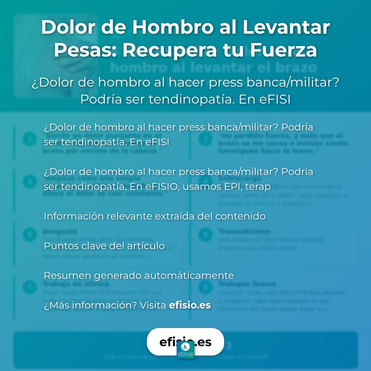 Dolor de Hombro al Levantar Pesas: Recupera tu Fuerza