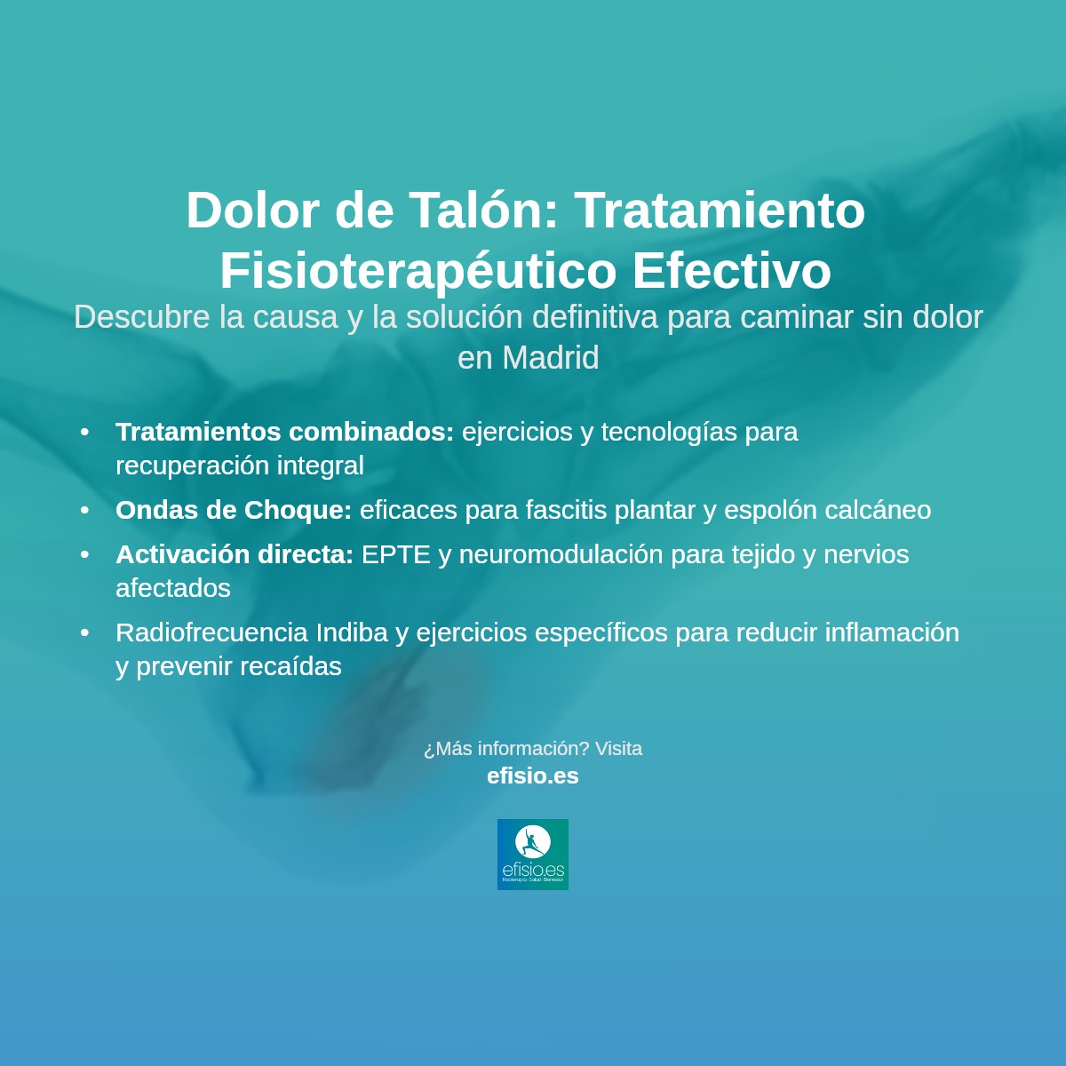 Imagen resumen sobre Dolor de talón