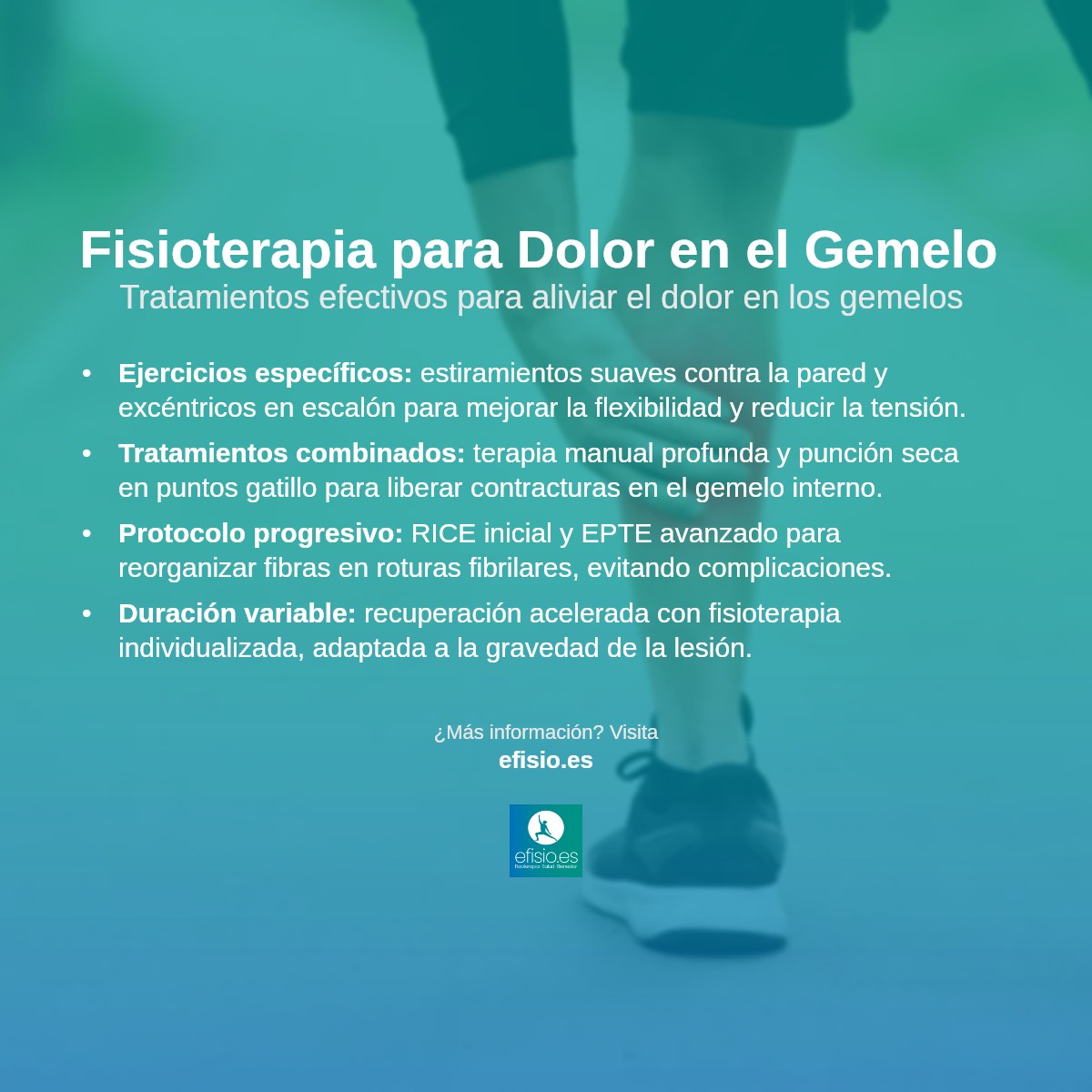 Imagen resumen sobre Dolor en el Gemelo