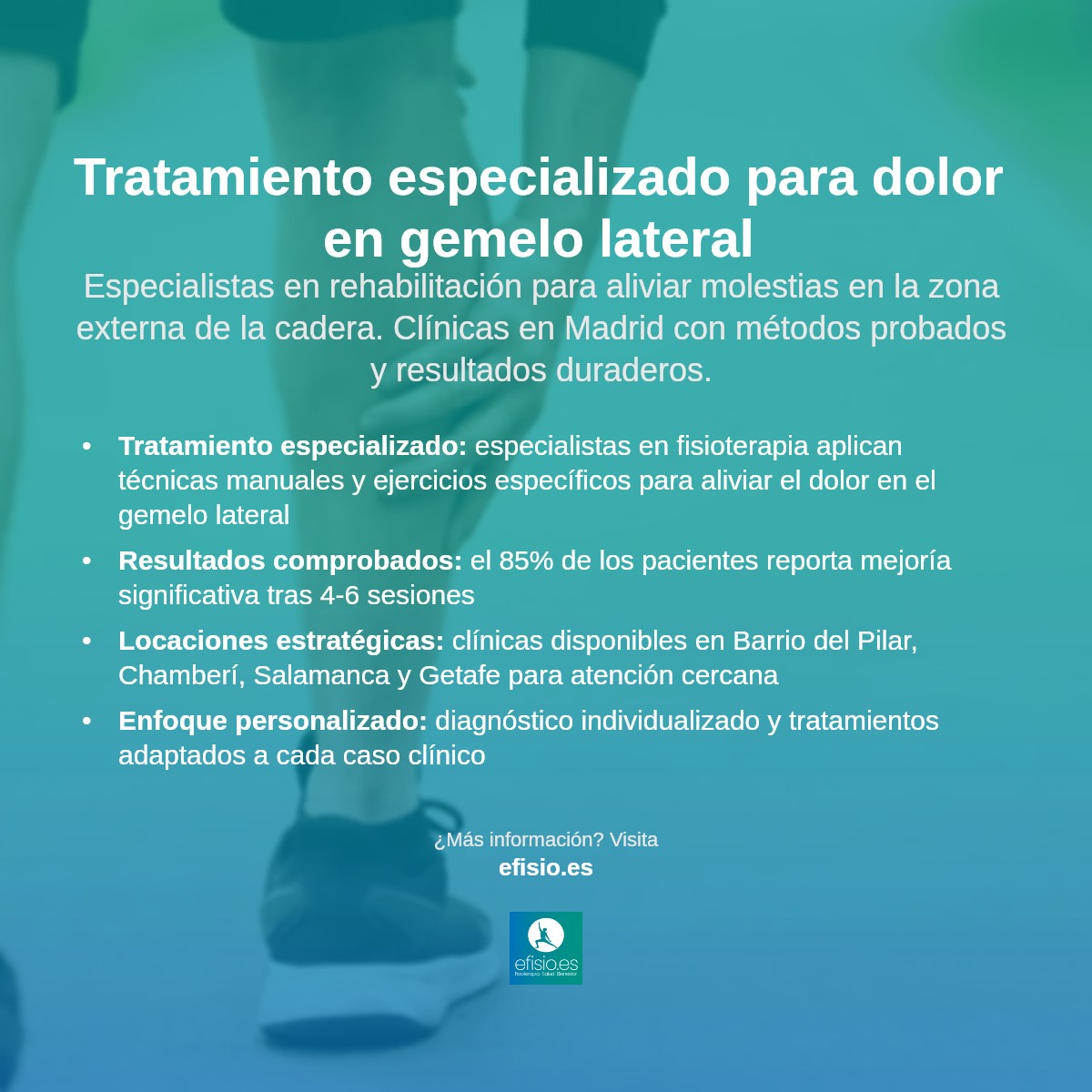 Imagen resumen sobre Dolor en el gemelo lateral