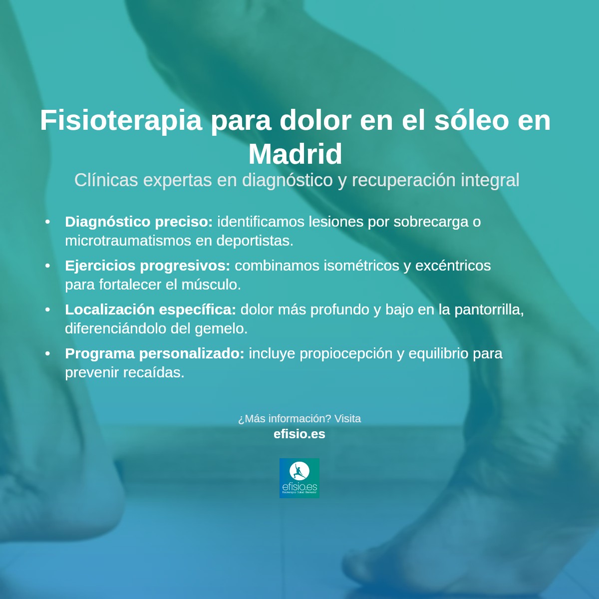 Imagen resumen sobre Dolor en el sóleo