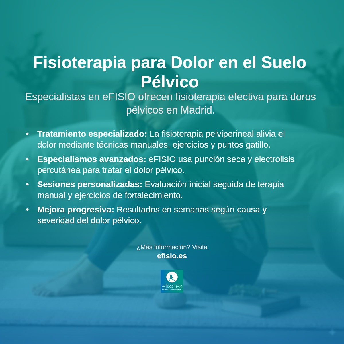 Imagen resumen sobre Dolor en el suelo pélvico