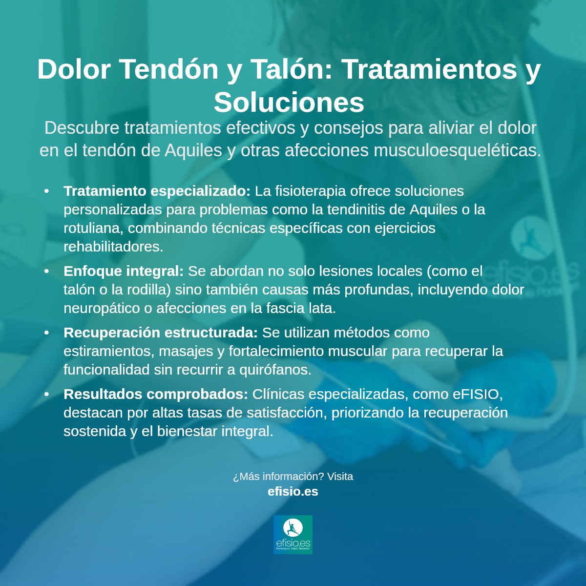 Imagen resumen sobre Dolor en el Tendón o Talón de Aquiles: Tratamientos y Consejos
