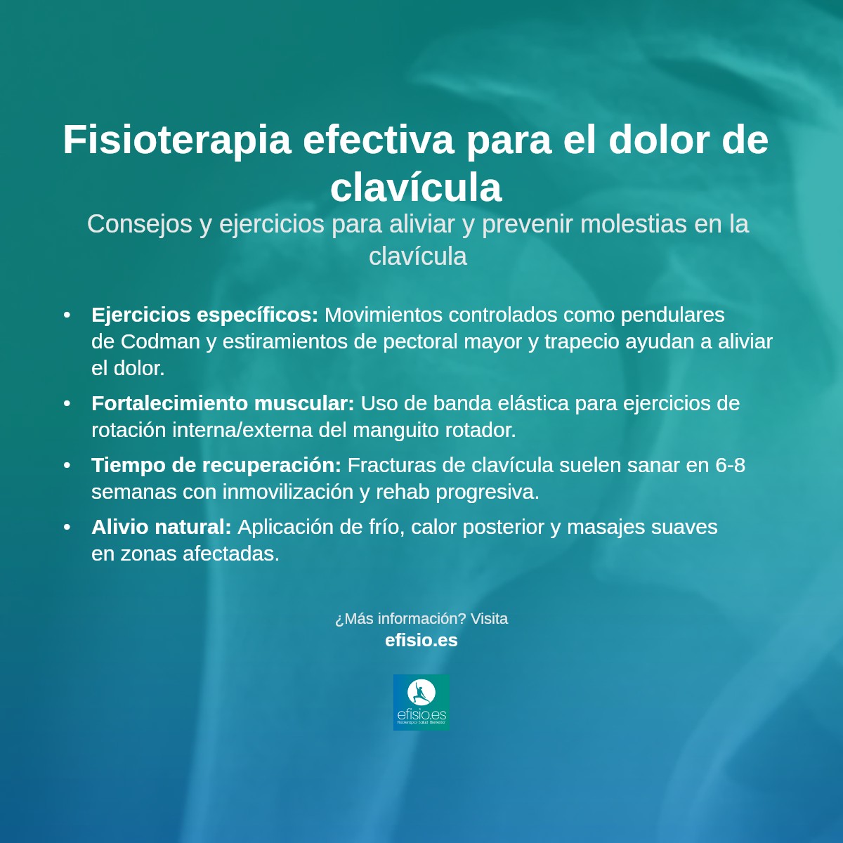 Imagen resumen sobre Dolor en la Clavícula