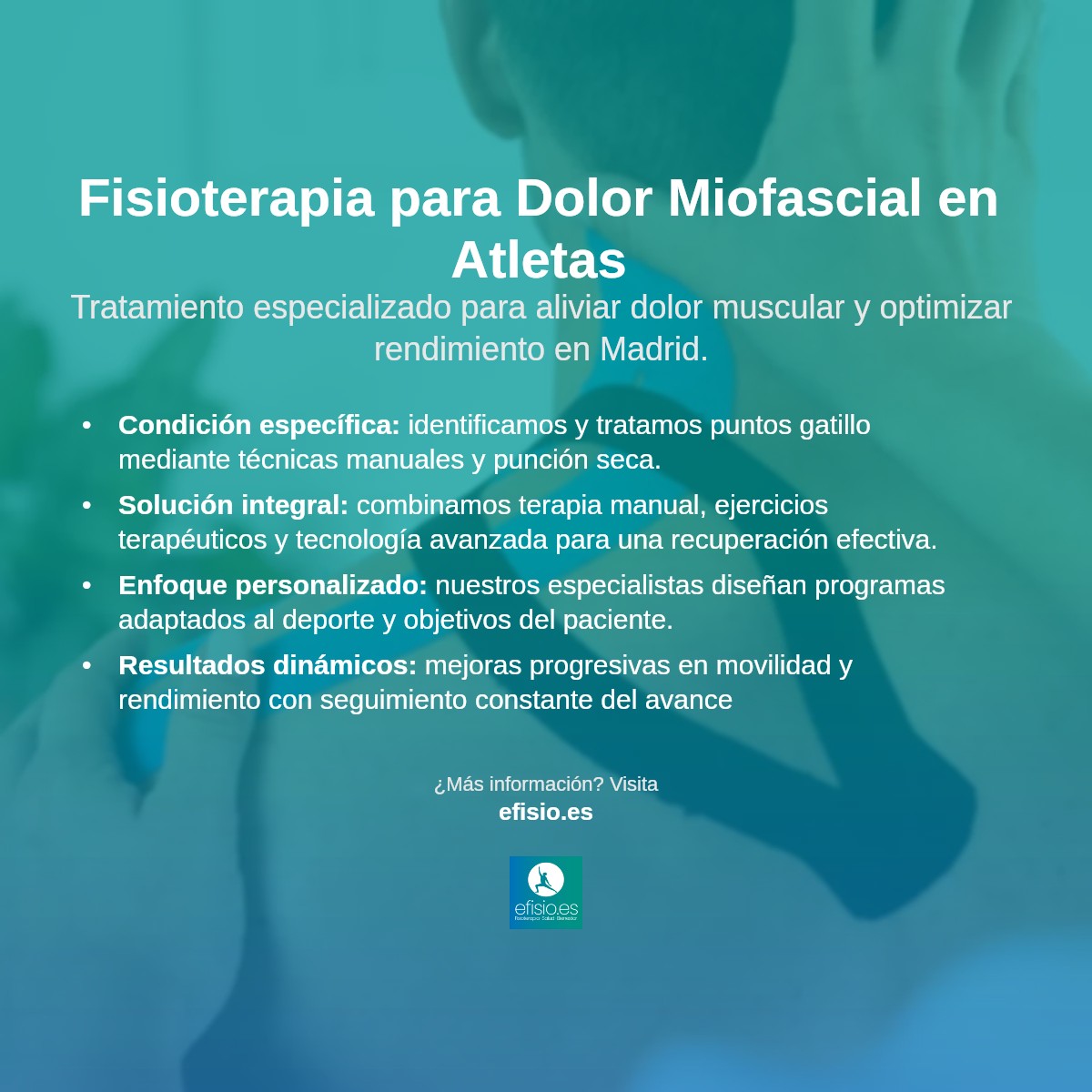 Imagen resumen sobre Dolor Miofascial en Atletas